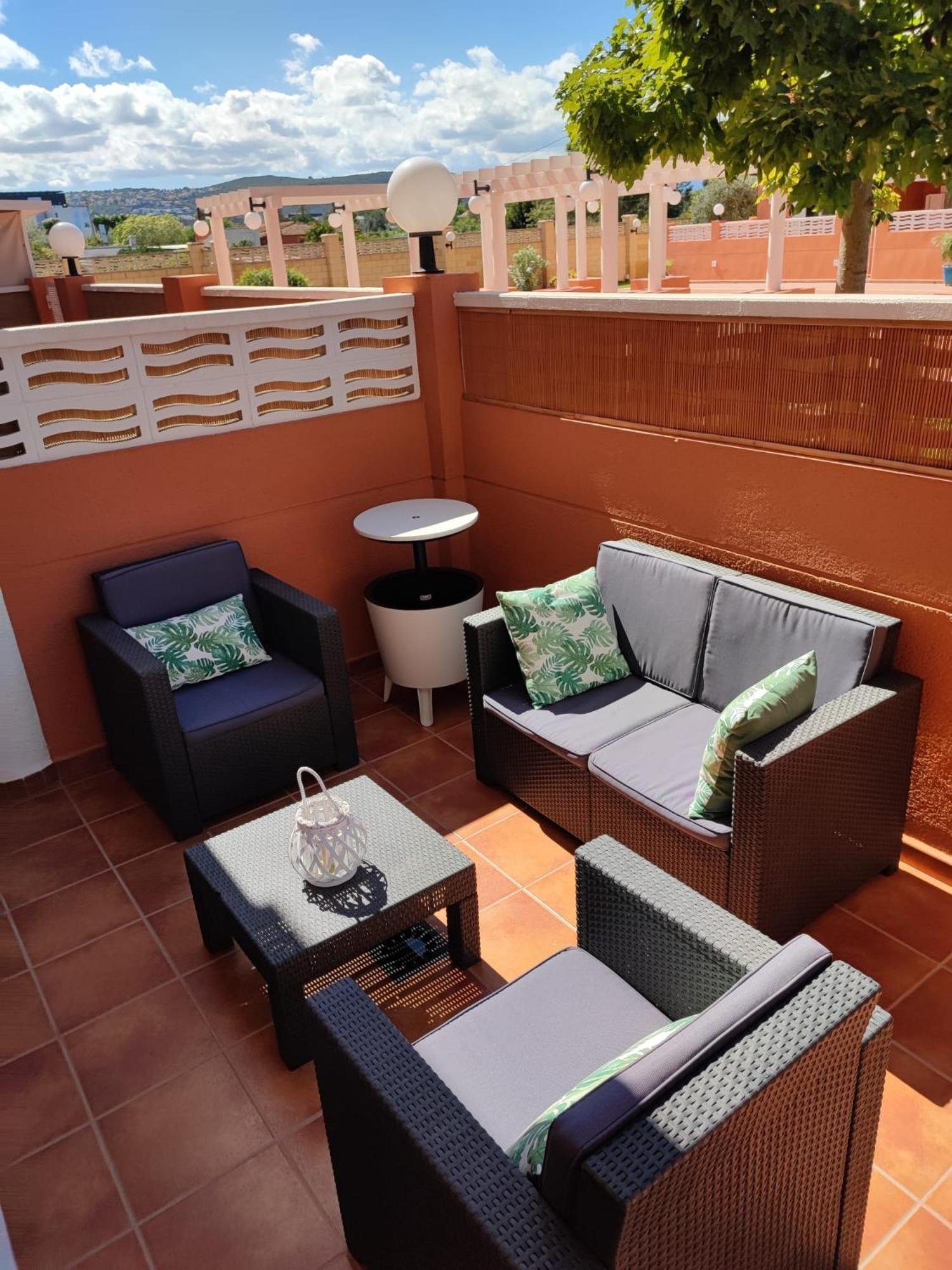 Apartamento Planta Baja Con Piscina Dénia Eksteriør billede